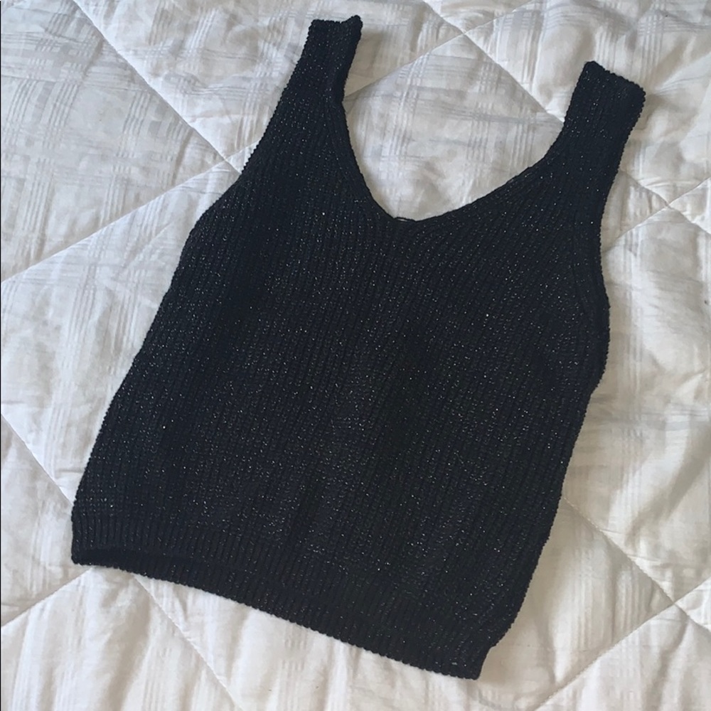 European sweater tank top, size small